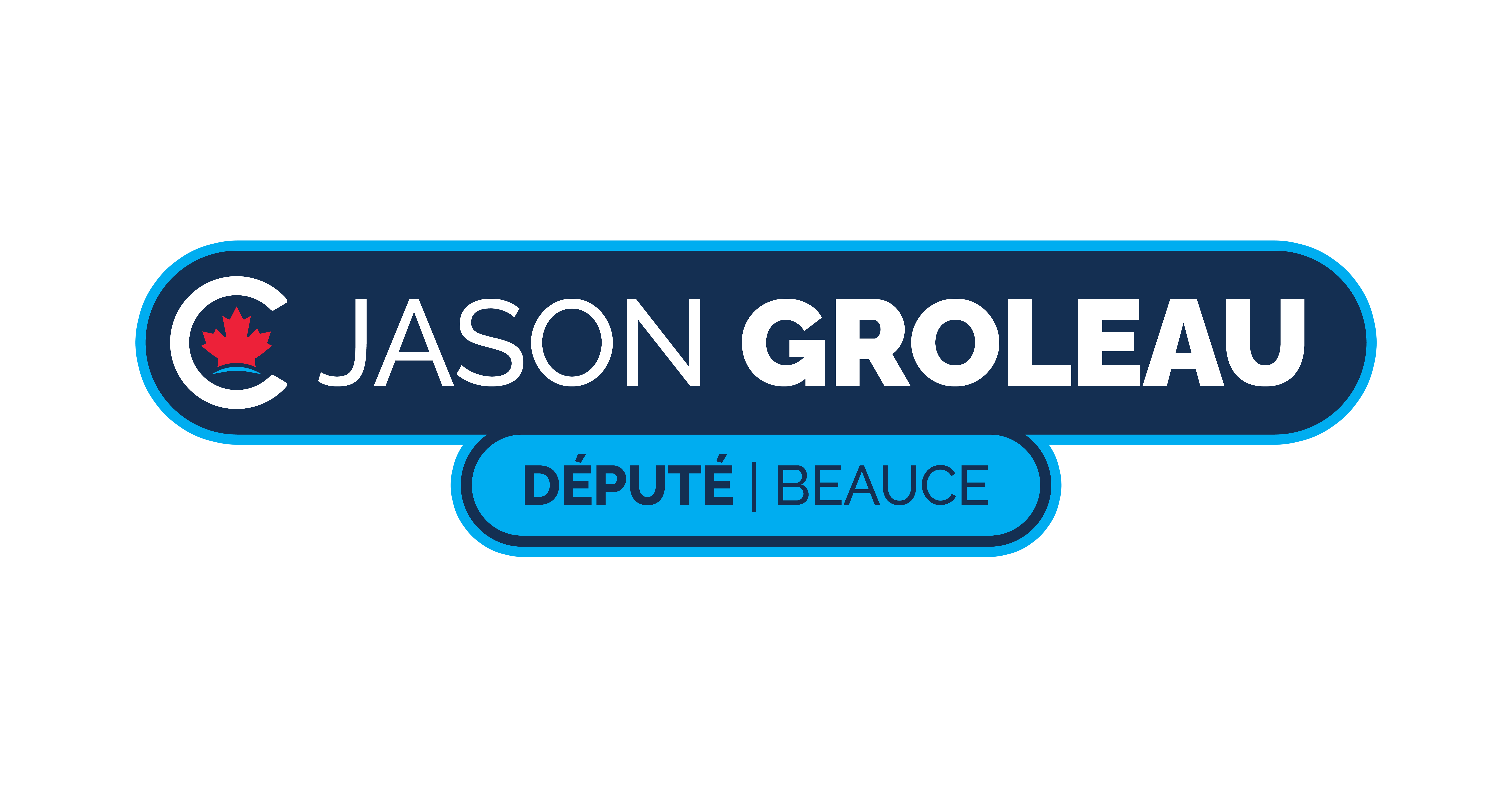 logo Jason Groleau, député fédéral