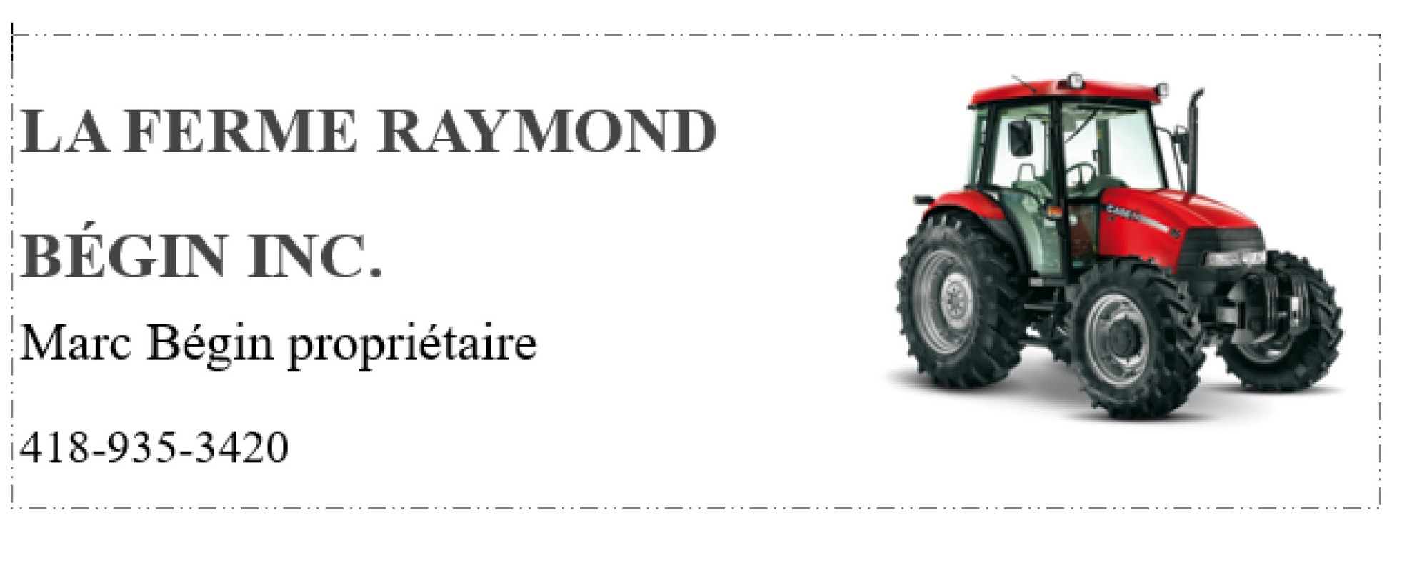 logo Ferme Raymond Bégin